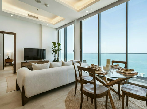Salmiya - fantastic, 1 bedroom furnished sea view apartment - アパート