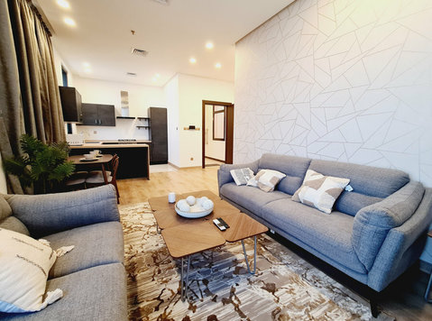 2 bedrooms fully furnished in sabah els a - アパート