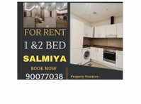 for rent in salmiya 1 & 2 bedrooms semi furnished with pool - Leiligheter