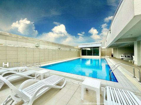 Two Master bedroom apartment with Balcony for rent , Salmiya - Apartments