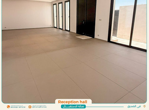 for rent a luxury villa in al-siddiq area with a pool - Maisons