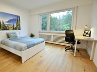 Furnished bedroom (D) – Brand new project | Hollerich - Kimppakämpät