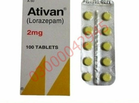 Ativan Tablet Price In Bahawalpur #03000042945. All Pakistan - Office / Commercial