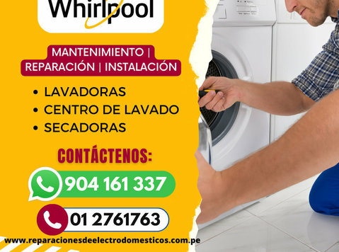 Tecnicos Lavadoras Whirlpool - Reparacion - Mantenimiento 90 - 假期出租 