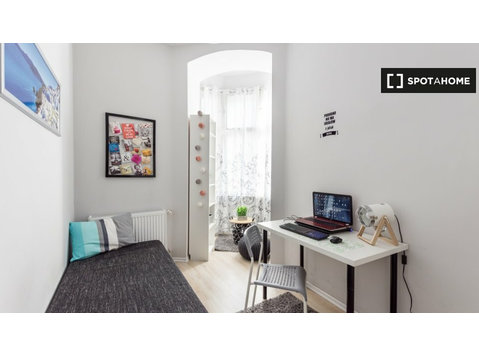 Room for rent in 10-bedroom apartment in Wilda, Poznan - השכרה