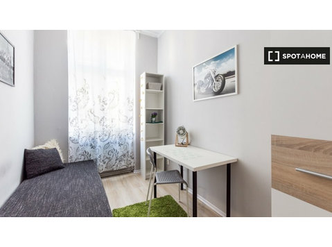 Poznan, Wilda'da 10 yatak odalı dairede kiralık oda - Kiralık