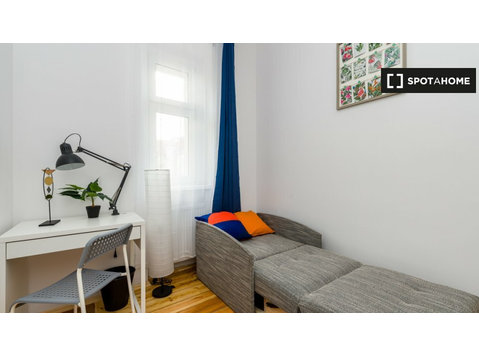 Chambre à louer dans un appartement de 6 chambres à Łazarz,… - À louer