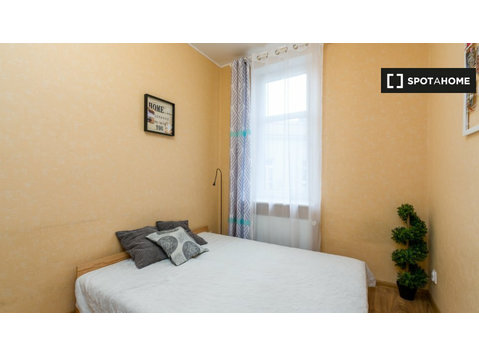 Poznan, Wilda'da 6 yatak odalı dairede kiralık oda - Kiralık