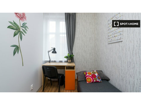 Zimmer zu vermieten in 6-Zimmer-Wohnung in Wilda, Poznan - Zu Vermieten