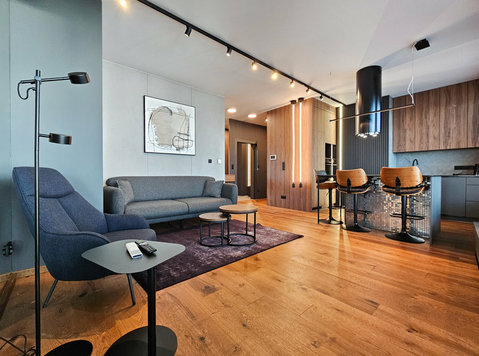 Ekskluzywny apartament na Woli, Grzybowska 37 Klimatyzacja - Mieszkanie