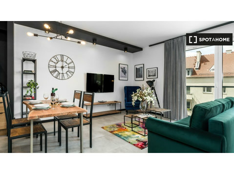 Schöne und moderne 1-Zimmer-Wohnung zur Miete in Poznań - Wohnungen