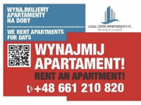 We rent apartaments Poznań. Apartments for rent Poznan