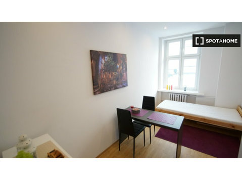 Room for rent in 5-bedroom apartment in Lodz - השכרה