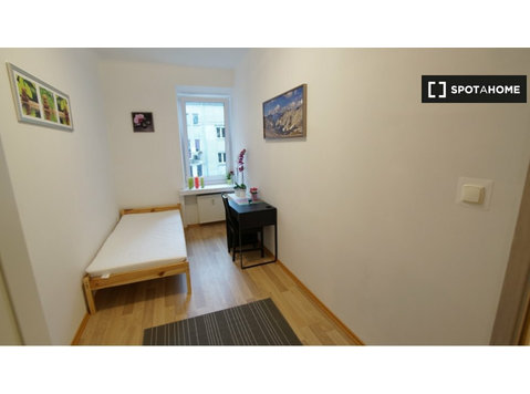 Room for rent in 5-bedroom apartment in Old Polesie, Łódź - K pronájmu