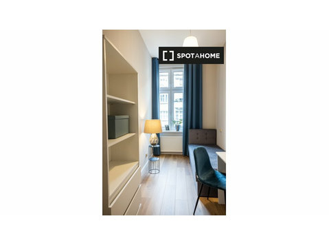 Zimmer zu vermieten in 10-Zimmer-Wohnung in Ołbin, Wrocław - Zu Vermieten