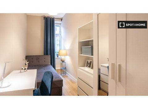 Chambre à louer dans un appartement de 10 chambres à Ołbin,… - À louer