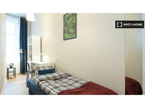 Room for rent in 12-bedroom apartment in Nadodrze, Wrocław - 	
Uthyres