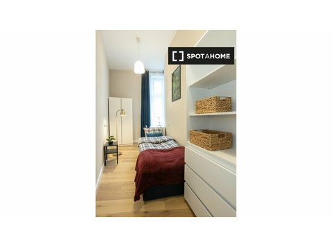 Room for rent in 12-bedroom apartment in Nadodrze, Wrocław - For Rent