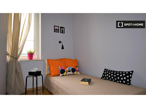 Room for rent in 6-bedroom apartment in Powiśle, Warsaw - Til leje