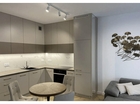 BRAND NEW – 2 rooms apartment- Kolejowa 19 with AC – Plac… - Căn hộ