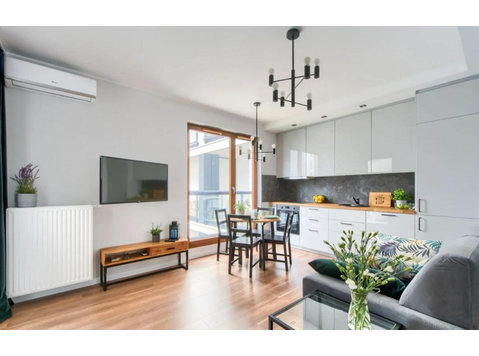 Elegant One bedroom apartment – Warsaw, Grzybowska Street - อพาร์ตเม้นท์