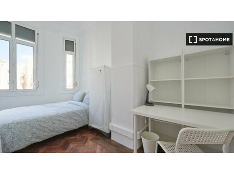 Room for rent in 16-bedroom apartment in Azul, Lisbon - Za iznajmljivanje