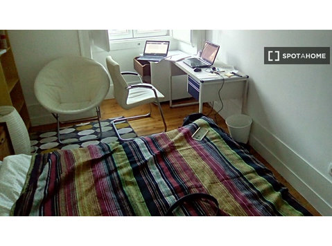 Aluga-se quarto em apartamento T3 em Alcântara, Lisboa - Aluguel