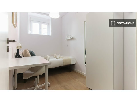 Chambre à louer dans un appartement de 4 chambres à Lisbonne - À louer