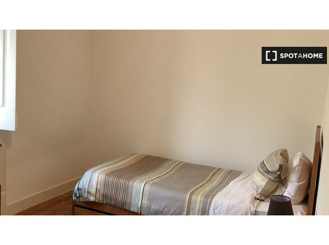 Zimmer zu vermieten in 5-Zimmer-Wohnung in Arroios, Lissabon - Zu Vermieten