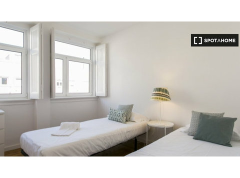Quarto para alugar em apartamento de 5 quartos em Lisboa - Aluguel
