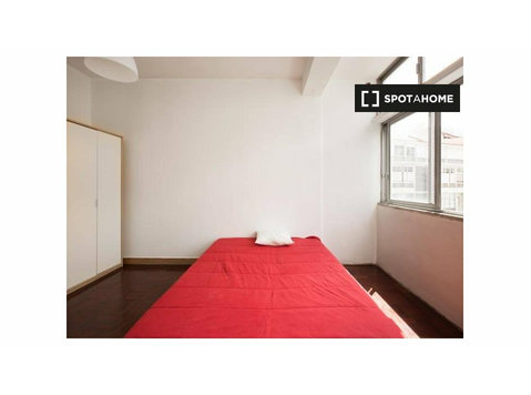 Stanza in affitto in casa con 6 camere da letto a Lisbona - In Affitto