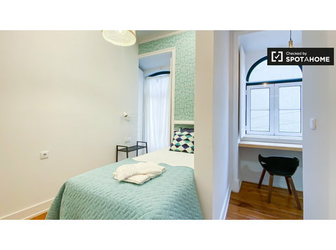 Chambre à louer dans un Coliving à Arroios, Lisbonne - À louer