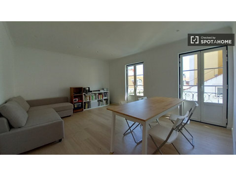 Zimmer zu vermieten in einer Wohnung in Alfama, Lissabon - Zu Vermieten
