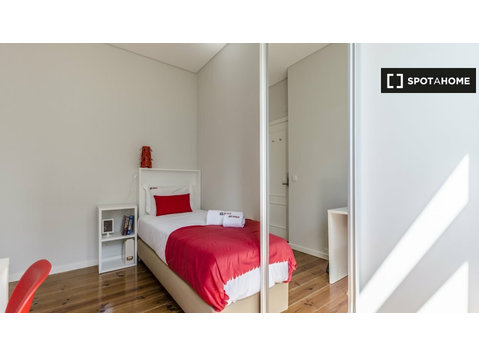 Chambres à louer dans une résidence à Av. Novas, Lisbonne - À louer