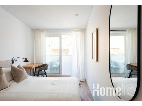 1 privéslaapkamer in gedeeld appartement in Lissabon - Appartementen
