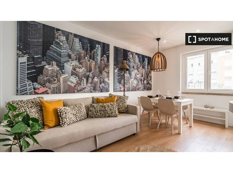 Lizbon, Penha De França'da kiralık 2 yatak odalı daire - Apartman Daireleri