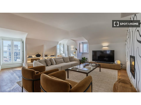 3-Zimmer-Wohnung zur Miete in Cais Do Sodré, Lissabon - Wohnungen