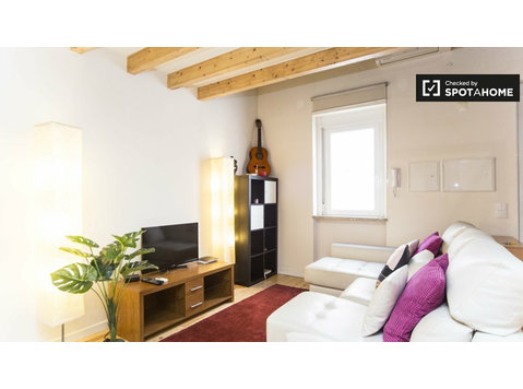 Graça, Lizbon, kiralık şık stüdyo daire - Apartman Daireleri