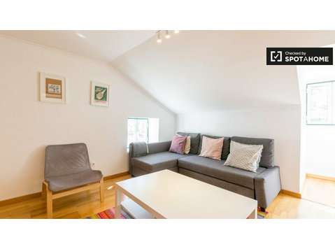 Schöne 1-Zimmer-Wohnung zur Miete in Mouraria, Lissabon - Wohnungen