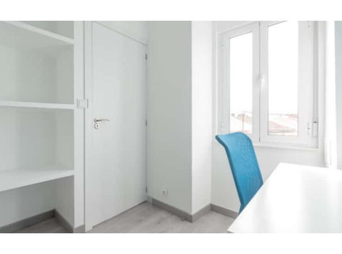 Quarto com cama de casal em apartamento de 2 quartos - Flat… - Apartman Daireleri