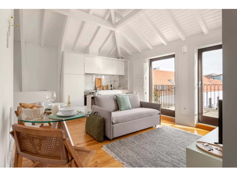 Delightful 1-bed flat with balcony - Apartman Daireleri