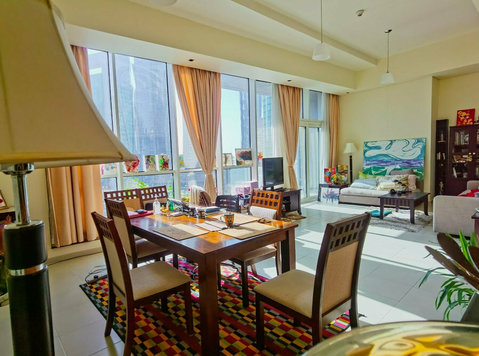 Ensuite bedroom with balcony at West Bay (female flat) - Flatshare