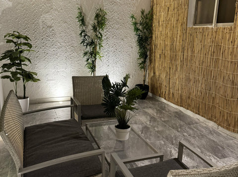 Furnished Studio for Monthly Rent - Al Olaya with outdoor ar - อพาร์ตเม้นท์