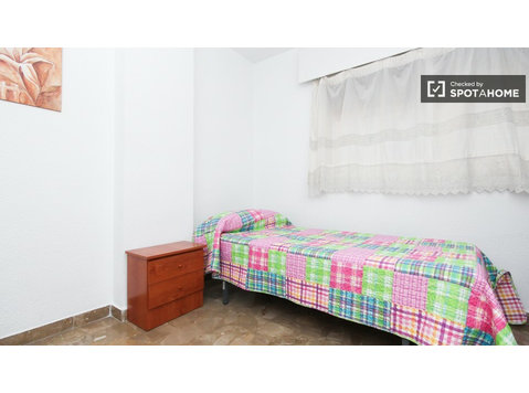 Spacious room in shared apartment in Los Pajaritos, Granada - Vuokralle