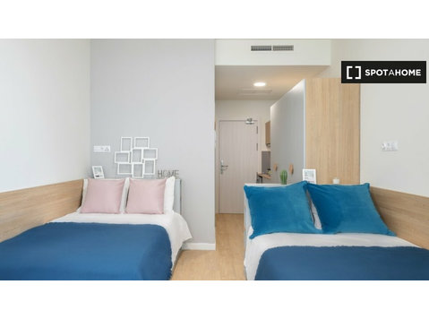 Twin Studio in the Student Residence in Granada - Apartments