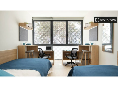 Twin Studio in the Student Residence in Granada - Apartments