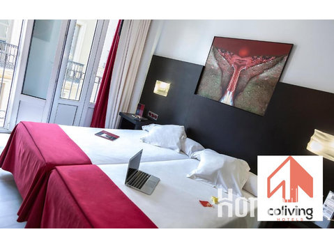 Chambre confort d'hôtel à Malaga - Collocation