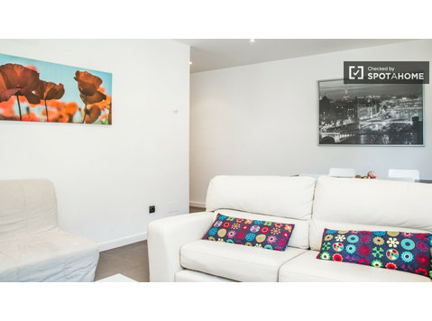 1 Bedroom Apartment with AC, Utilities and Patio - Barcelona - Apartments