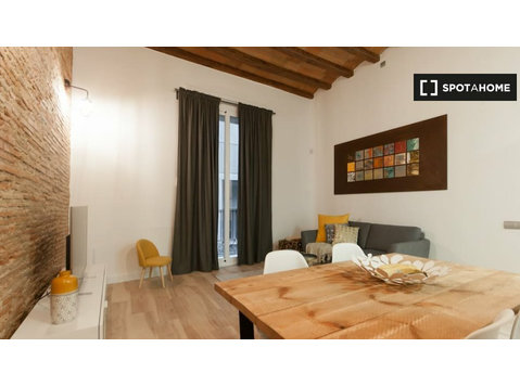 Lovely 3-bedroom apartment for rent, Barri Gòtic, Barcelona - アパート