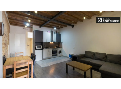 Moderne 1-Zimmer-Wohnung zur Miete, El Raval, Barcelona - Wohnungen